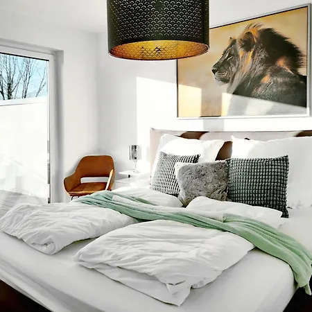 Exklusives Penthouse Mit Outdoor Sauna Und Whirlpool In Wunschtemperatur דירה בורגוודל