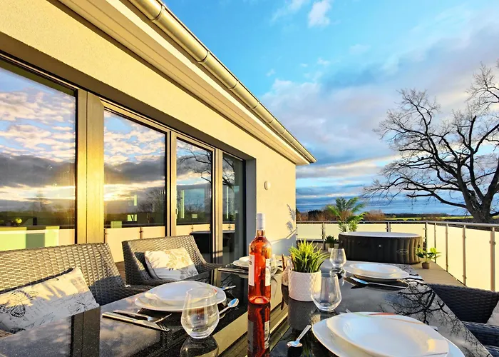 Penthouse Mit Outdoor-sauna & Pool