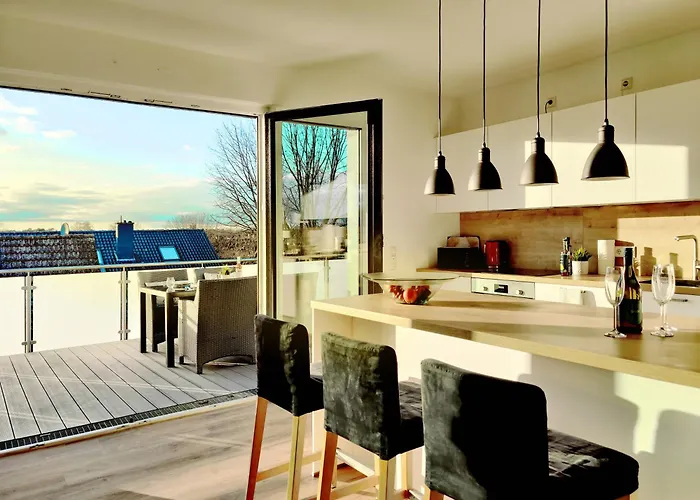Apartman Penthouse Mit Outdoor-sauna & Pool Burgwedel